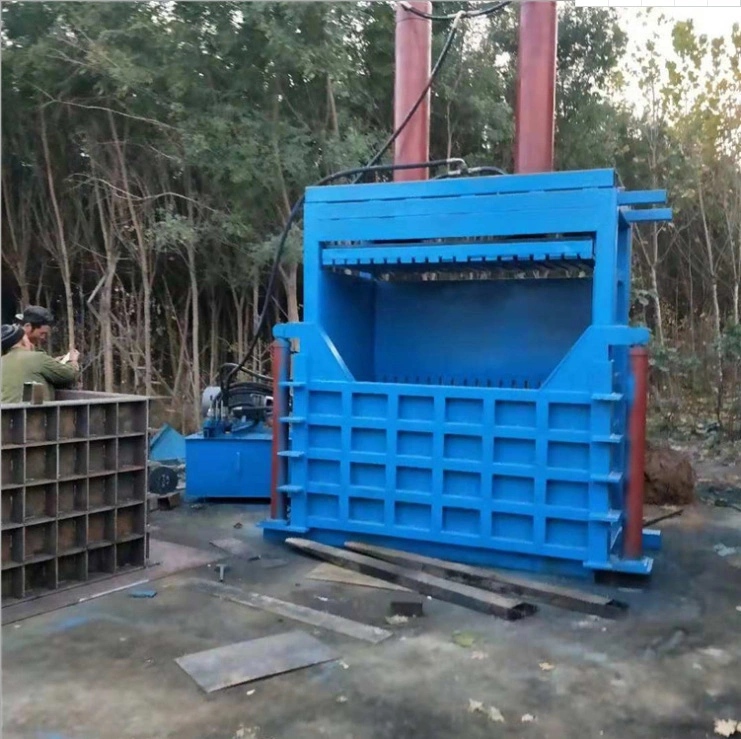 Supply of Hydraulic Waste Paper Baler Waste Clothing Baler Price Single Cylinder Vertical Woven Bag Baler